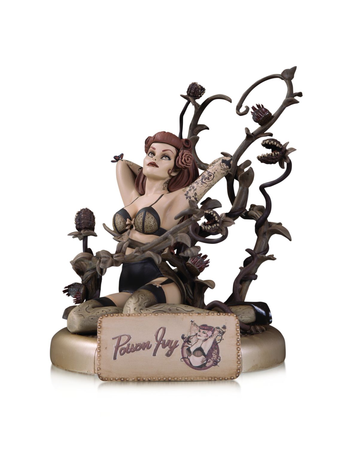 DC BOMBSHELLS: POISON IVY SEPIA TONE VARIANT STATUE