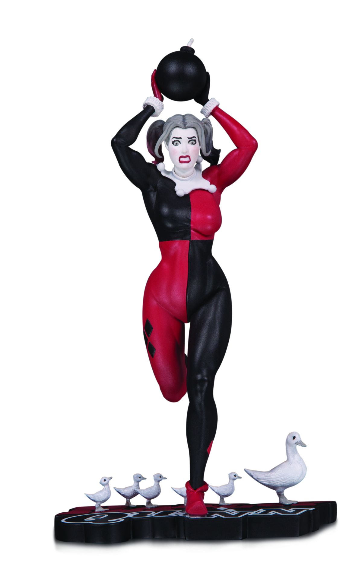 HARLEY QUINN: RED, WHITE & BLACK: HARLEY QUINN BY FRANK CHO STATUE