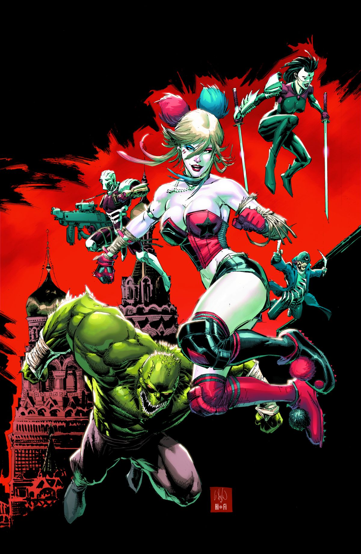 SUICIDE SQUAD: THE REBIRTH DELUXE EDITION BOOK THREE HC 