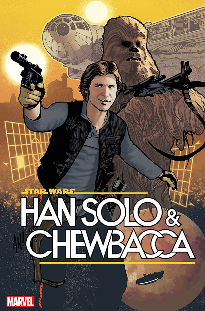 Han Solo & Chewbacca #1 Variant Cover by Adam Hughes