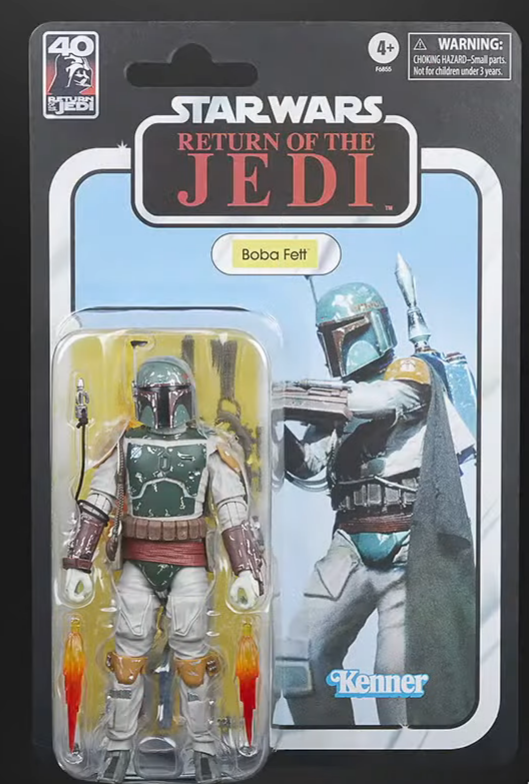 Black Series Boba Fett on retro card