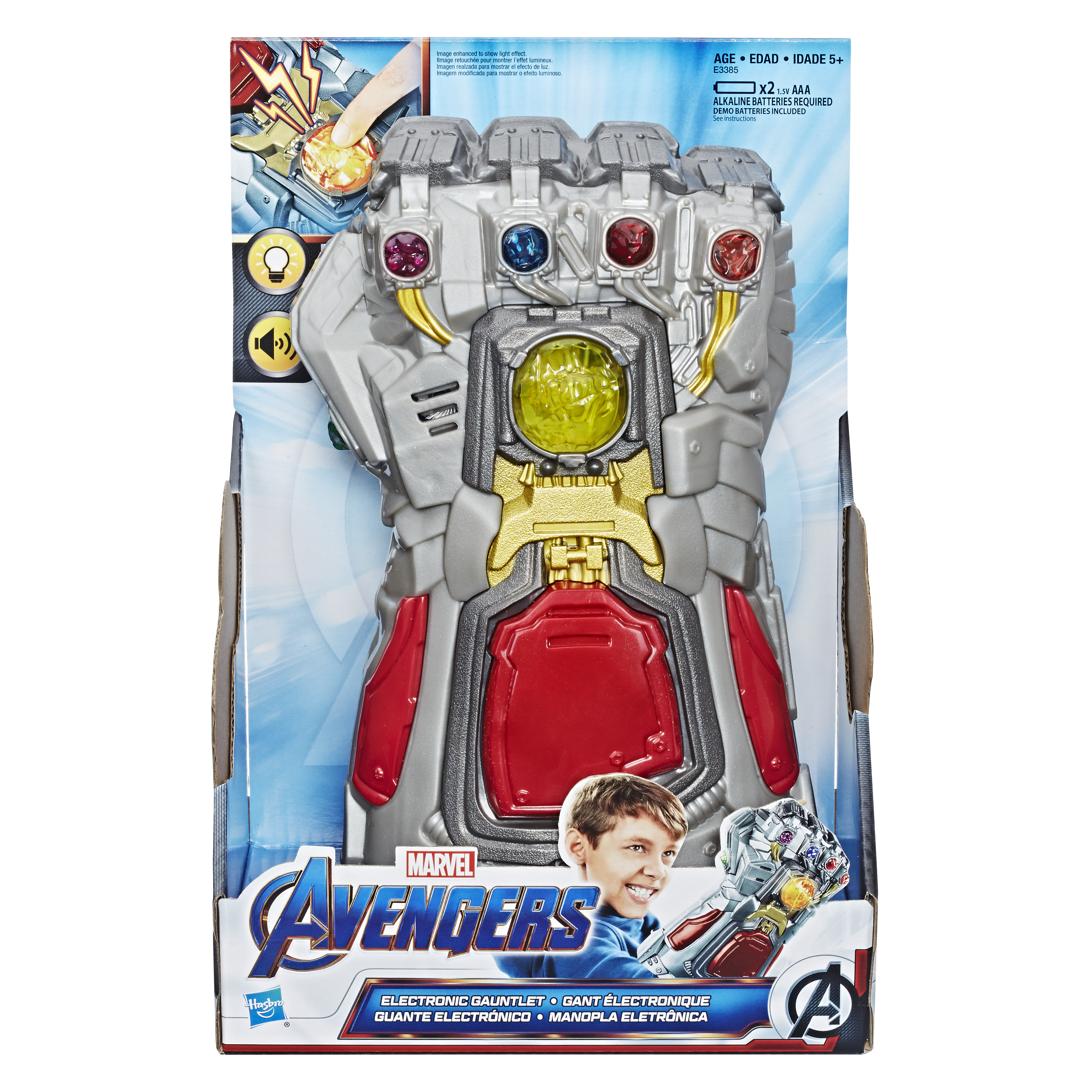 Stark Infinity Gauntlet packaged