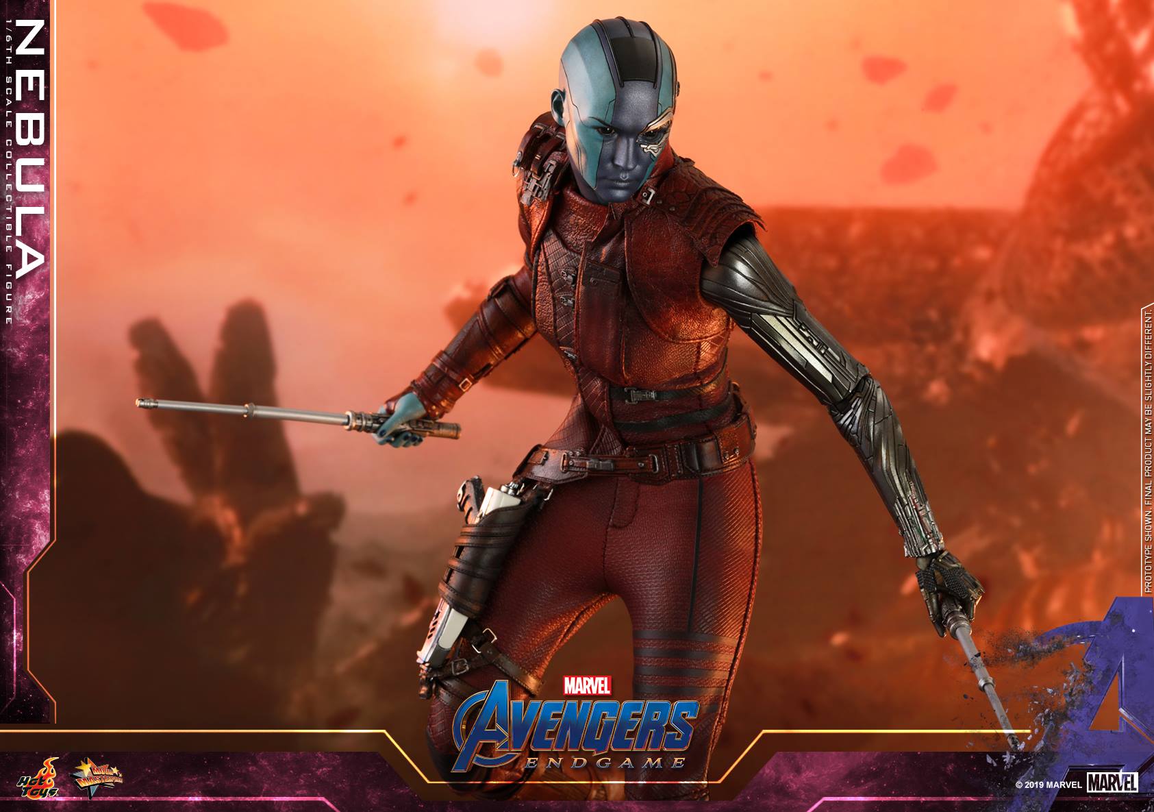 Hot Toys Avengers Endgame Nebula 8