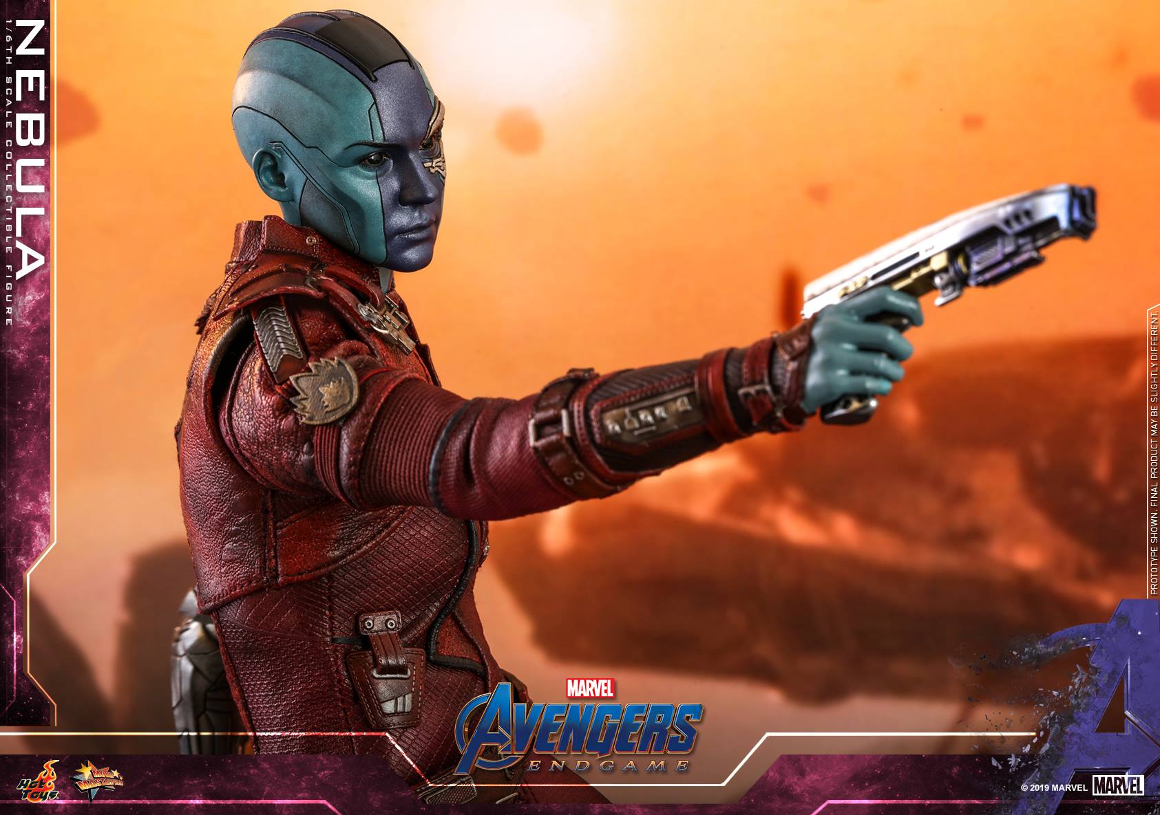 Hot Toys Avengers Endgame Nebula 9