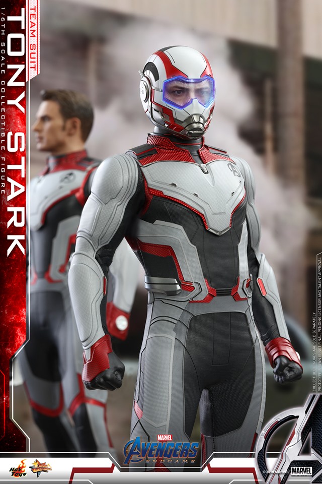 Avengers: Endgame- 1:6 Tony Stark (Team Suit) Collectible Figure