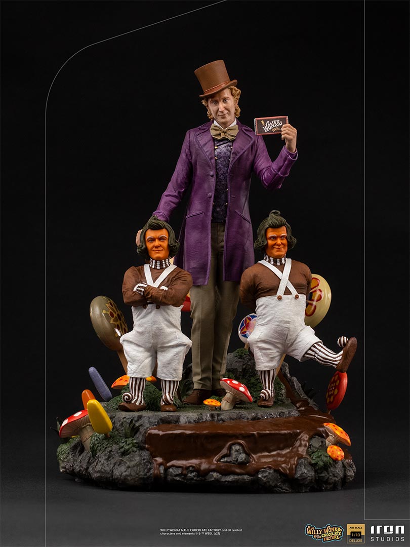 Wonka statue front