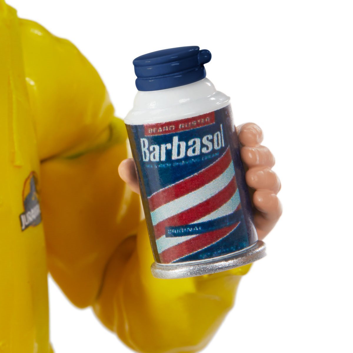 "Your Barbasol gel, sir"