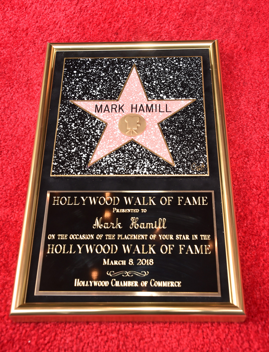 Mark Hamill Walk of Fame