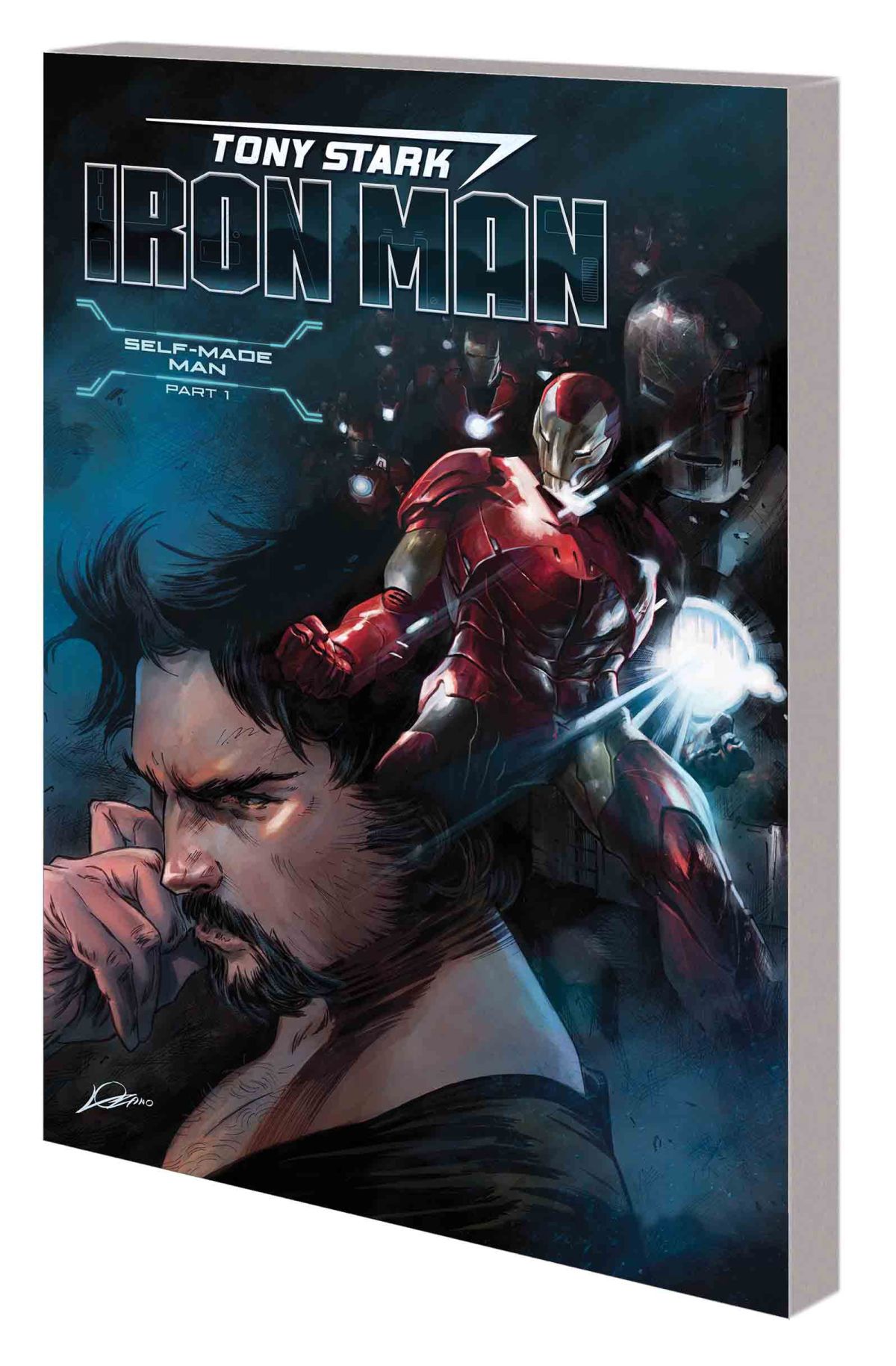 TONY STARK: IRON MAN VOL. 1 — SELF-MADE MAN TPB