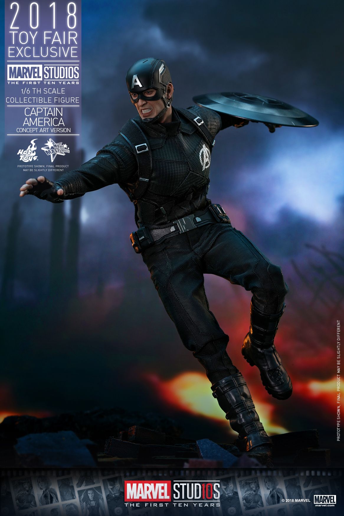 Captain America (Concept Art Version) Hot Toy