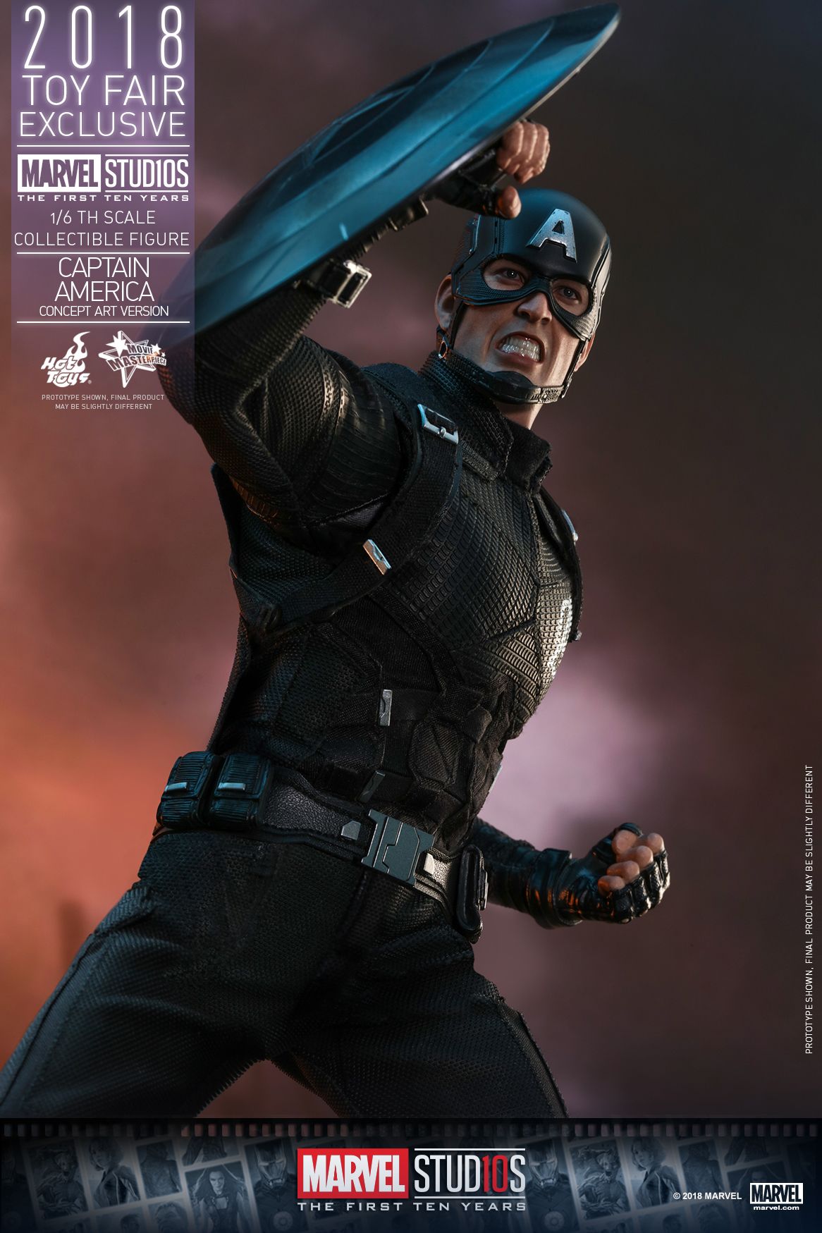 Captain America (Concept Art Version) Hot Toy