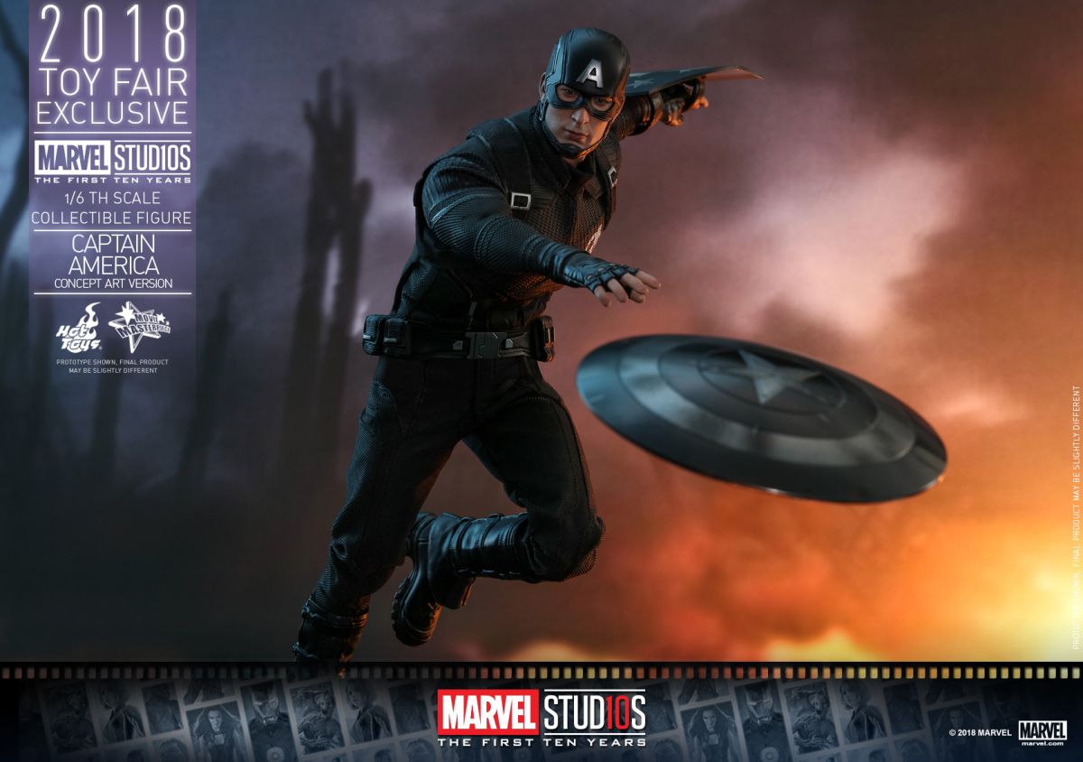 Captain America (Concept Art Version) Hot Toy