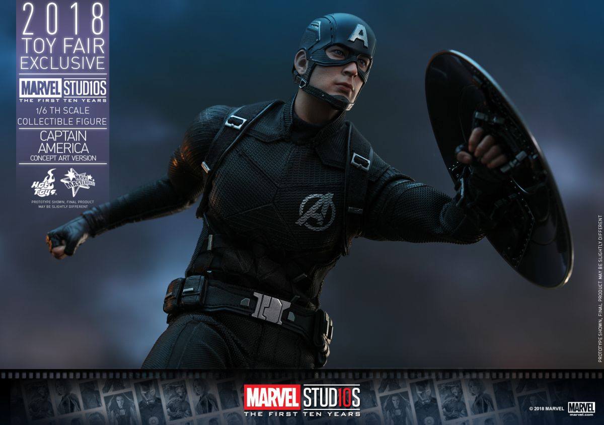 Captain America (Concept Art Version) Hot Toy