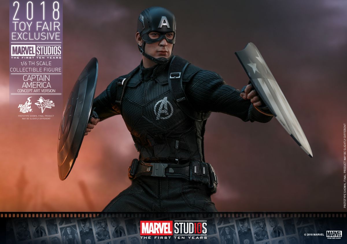 Captain America (Concept Art Version) Hot Toy