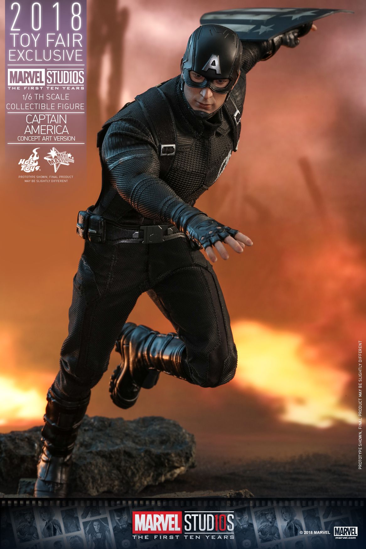 Captain America (Concept Art Version) Hot Toy