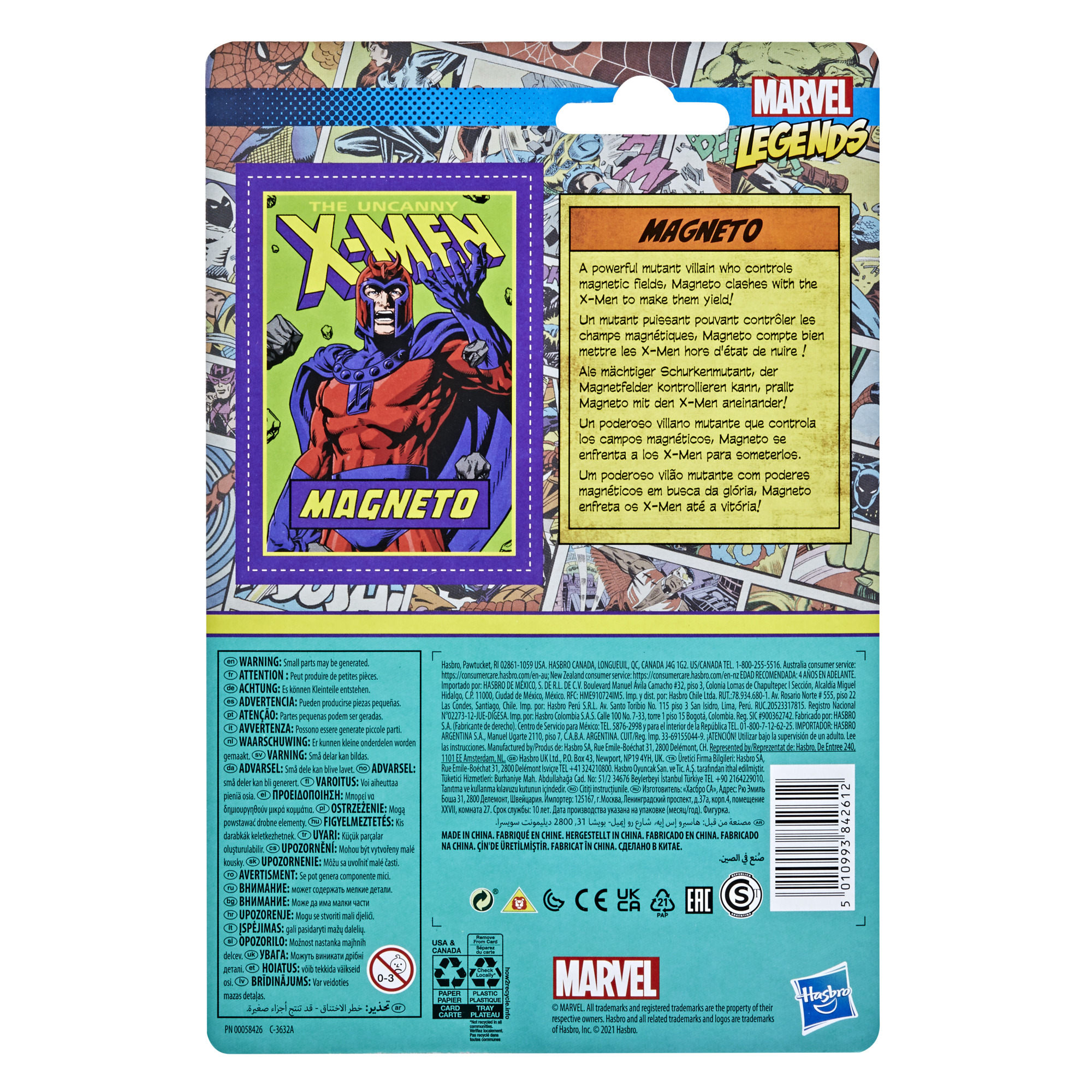 Magneto cardback