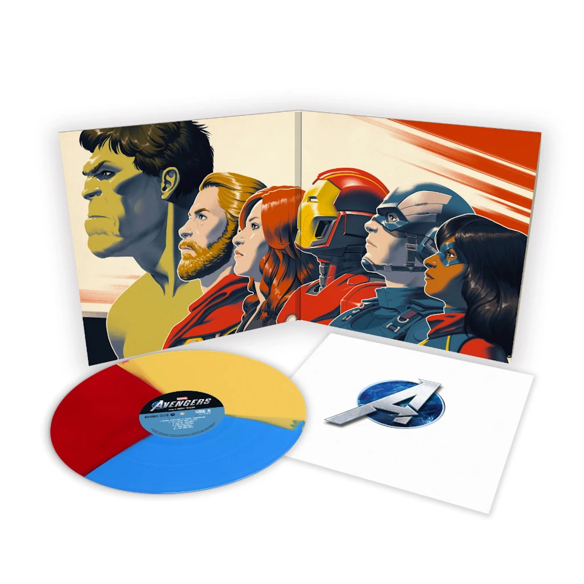 Marvel's Avengers Gatefold Sleeve Designed by Phantom City Creative