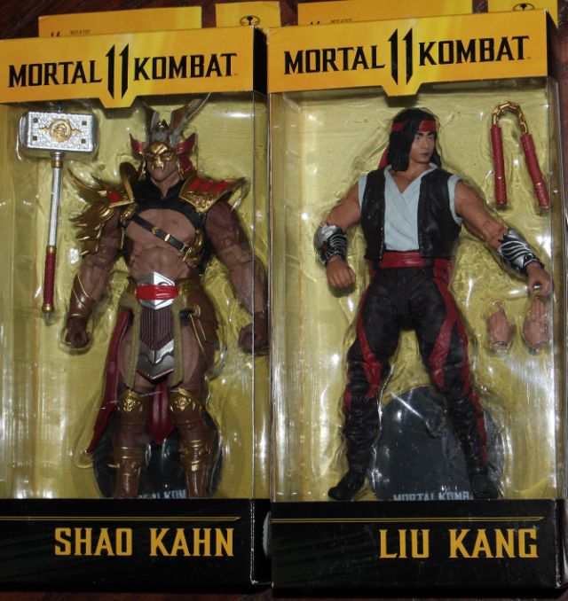 Shao Kahn and Liu Kang