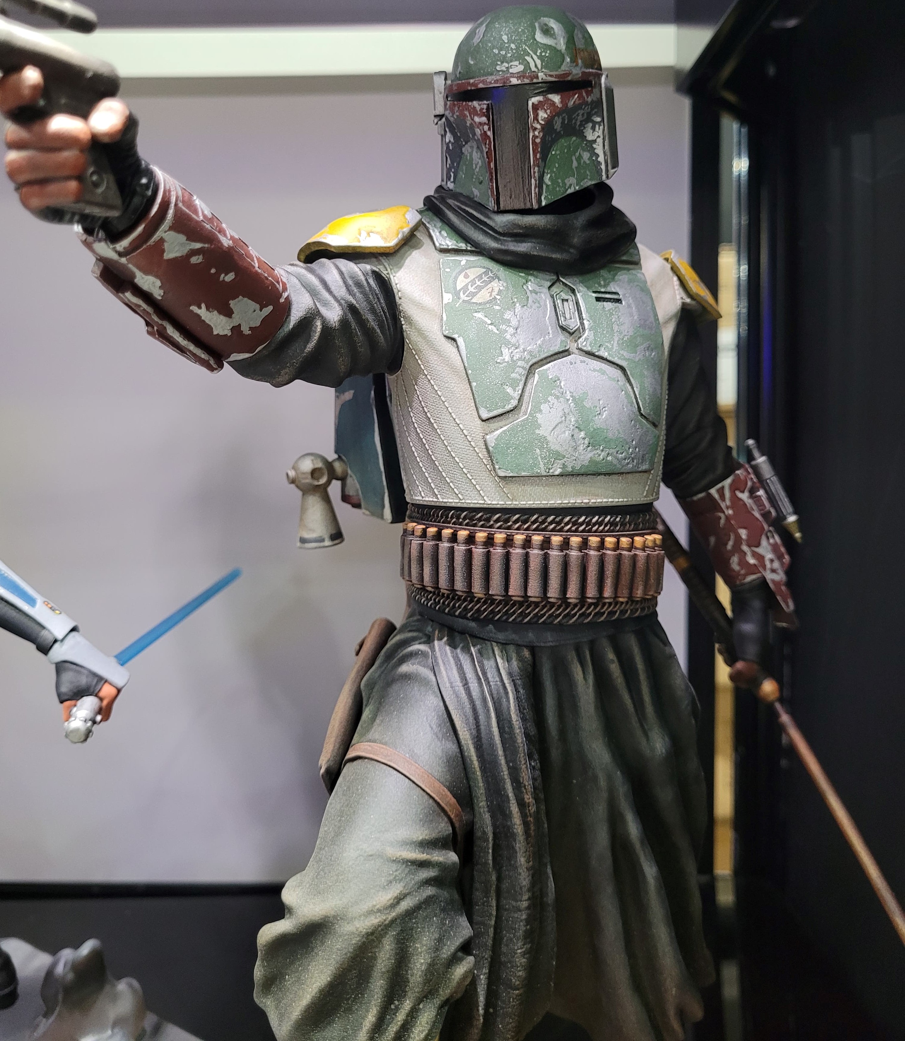 Boba Fett (Tython) statue