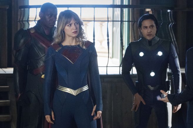 J'onn J'onzz, Supergirl, and Brainiac