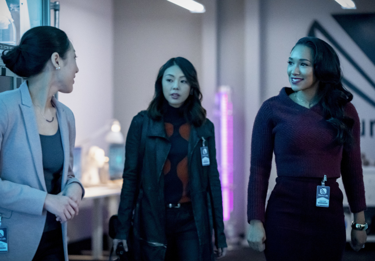 Victoria Park as Kamilla and Candice Patton as Iris West