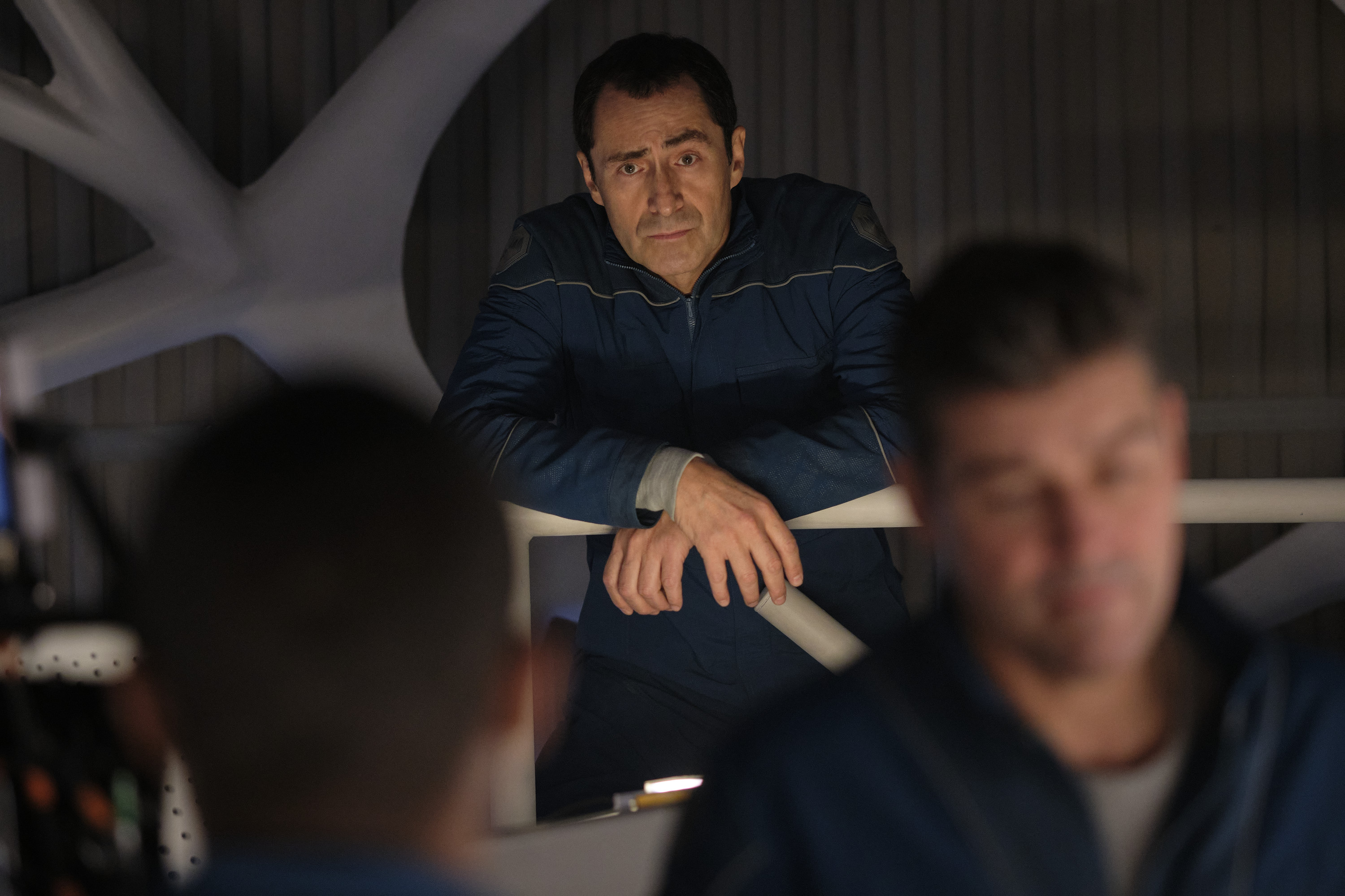 Demian Bichir as Sanchez and Kyle Chandler as Mitchell