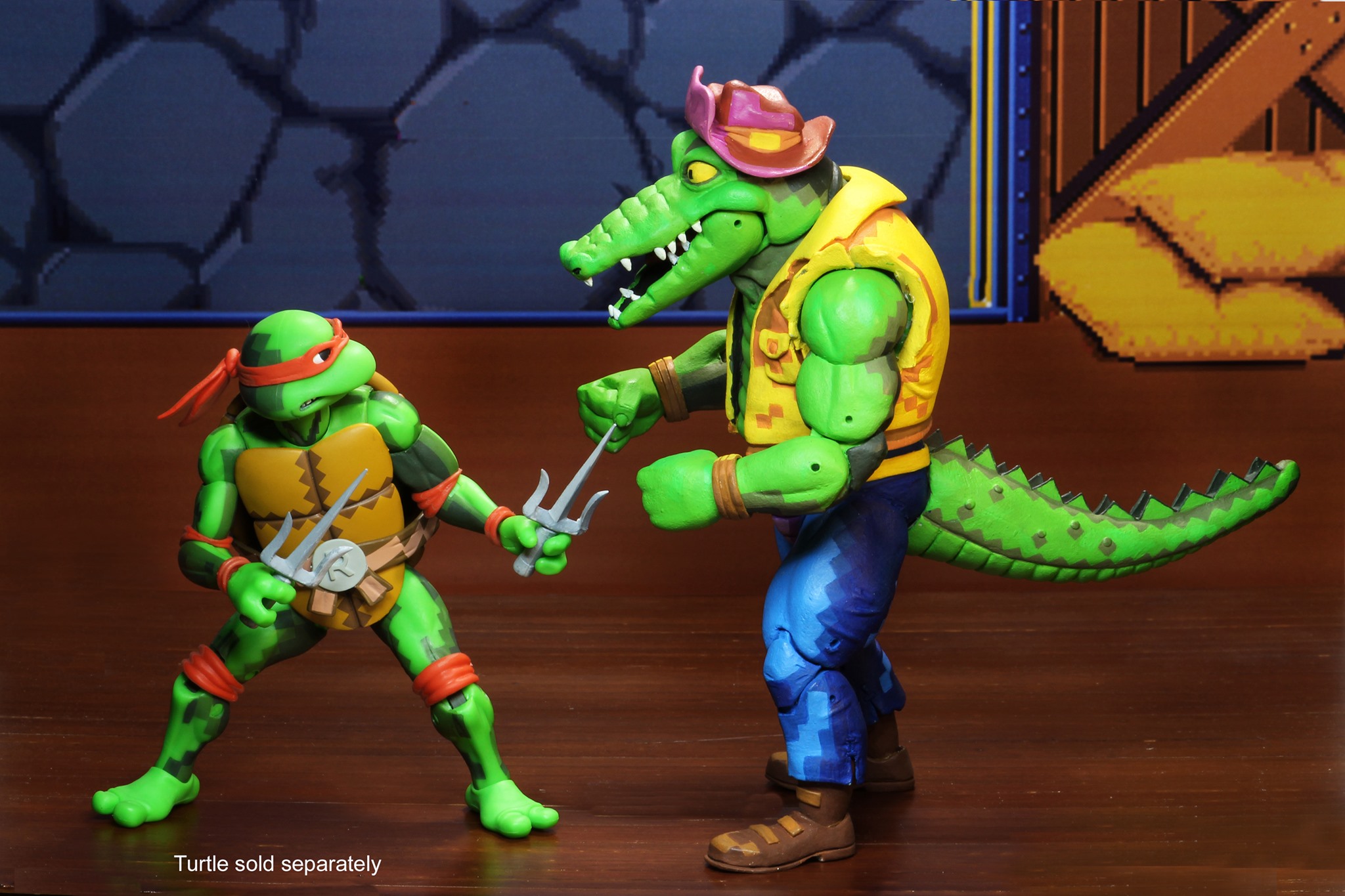 Raph vs. Leatherhead