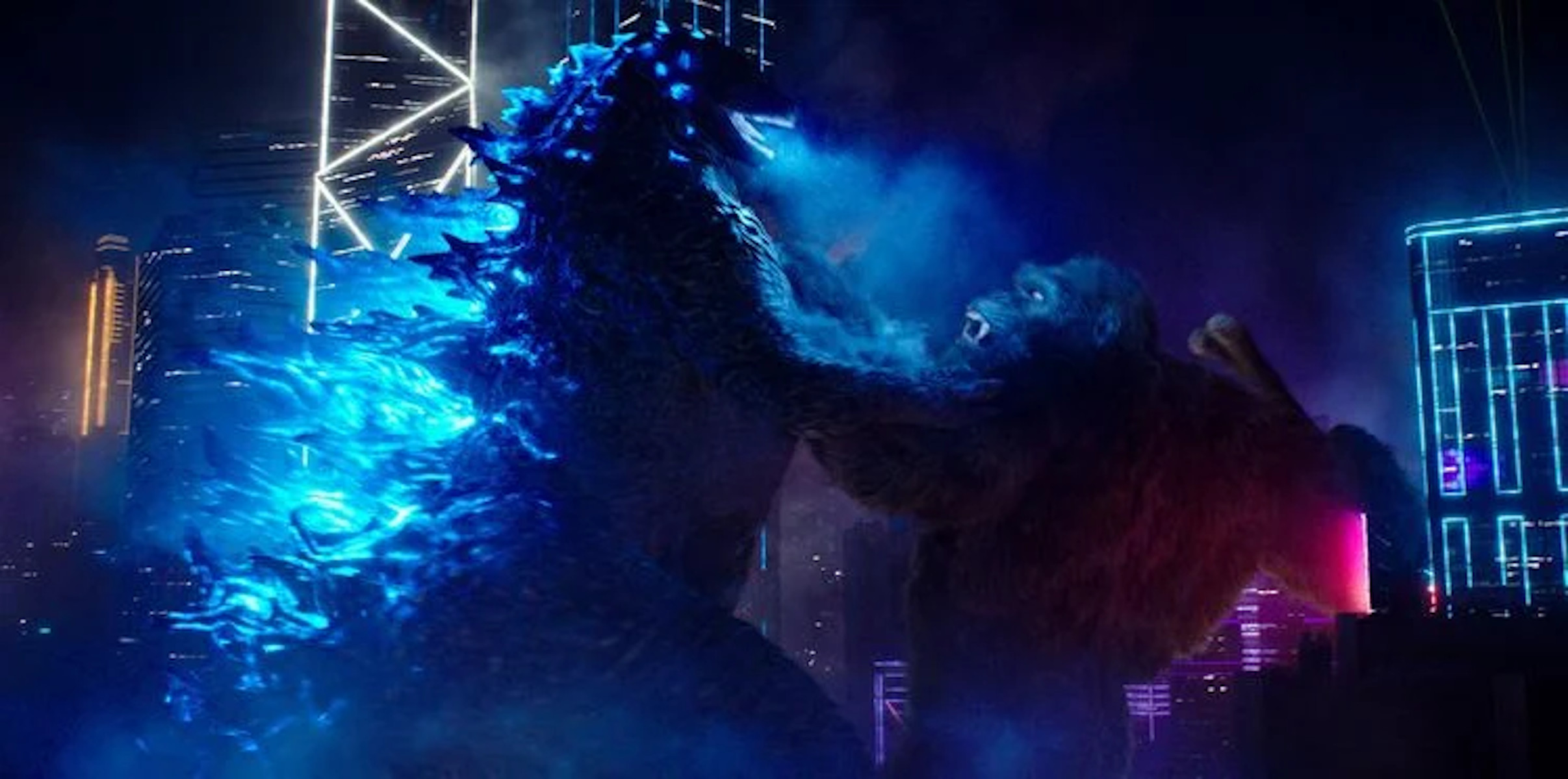 Godzilla and Kong